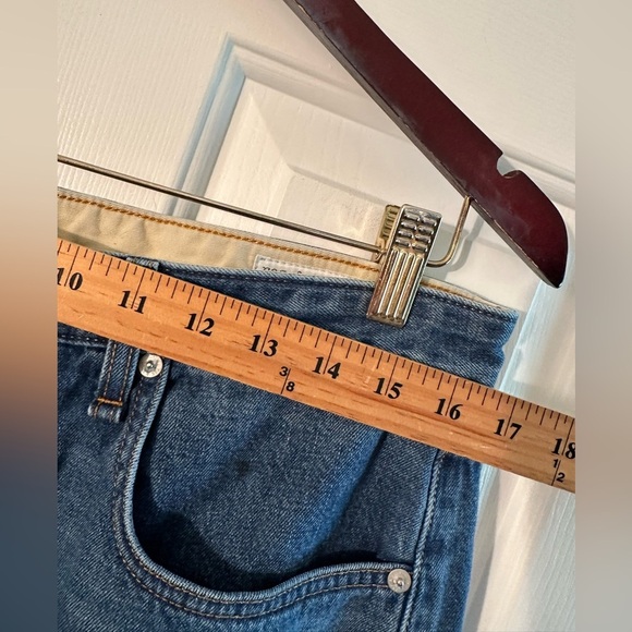 RAG & BONE 32 Maya High Rise Ankle Slim Button Fly Bluebell Cotton Jeans - Picture 10 of 14